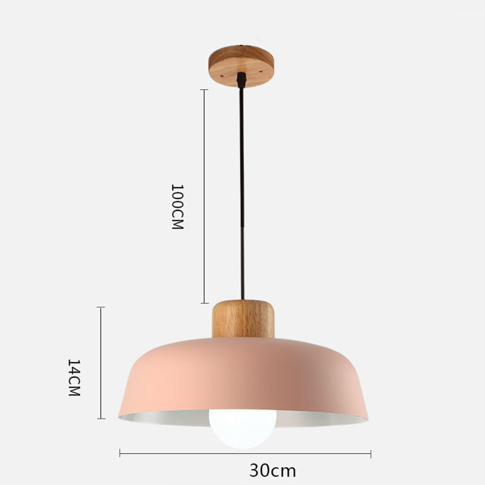 Wooden Pendant Light Nordic Style-Lighting > Pendant Lights-casanuva-casanuva