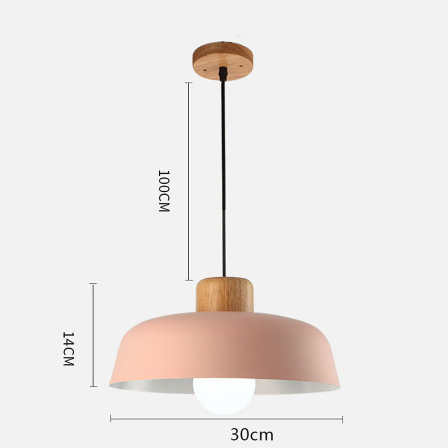 Wooden Pendant Light Nordic Style-Lighting > Pendant Lights-casanuva-casanuva