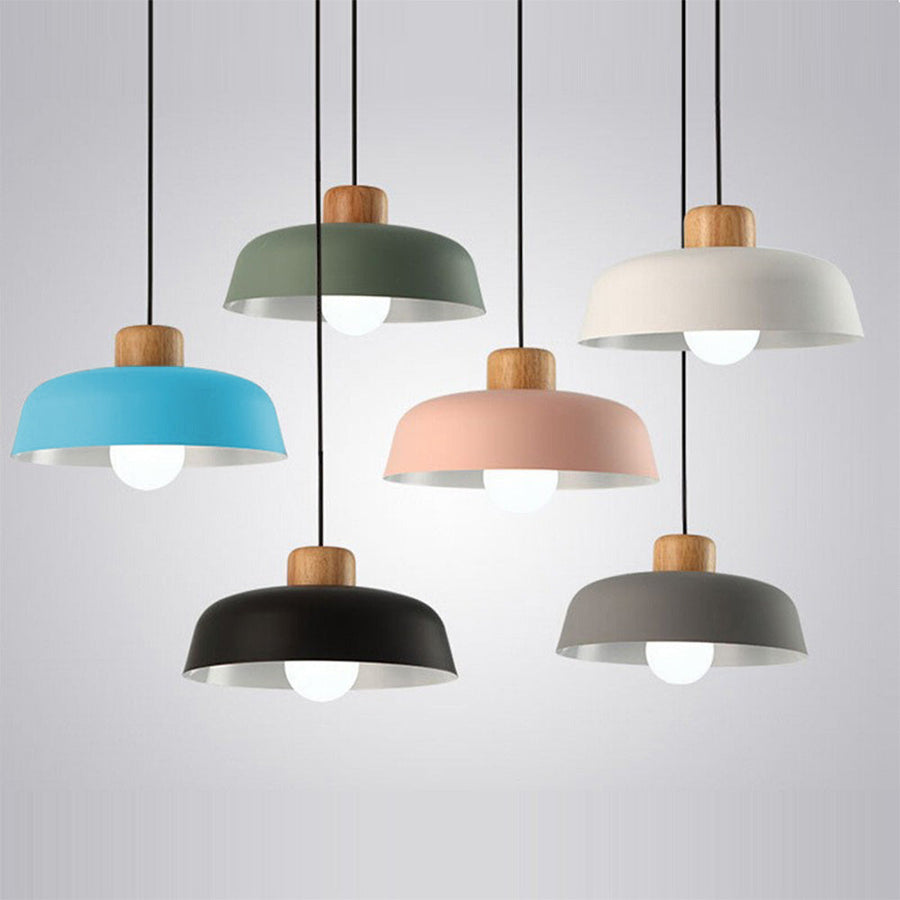 Wooden Pendant Light Nordic Style-Lighting > Pendant Lights-casanuva-casanuva