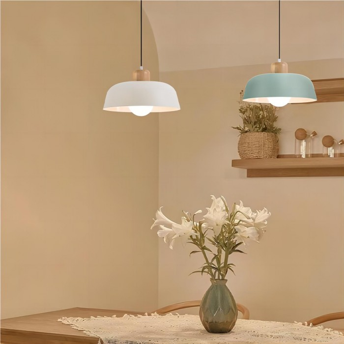 Wooden Pendant Light Nordic Style-Lighting > Pendant Lights-casanuva-casanuva