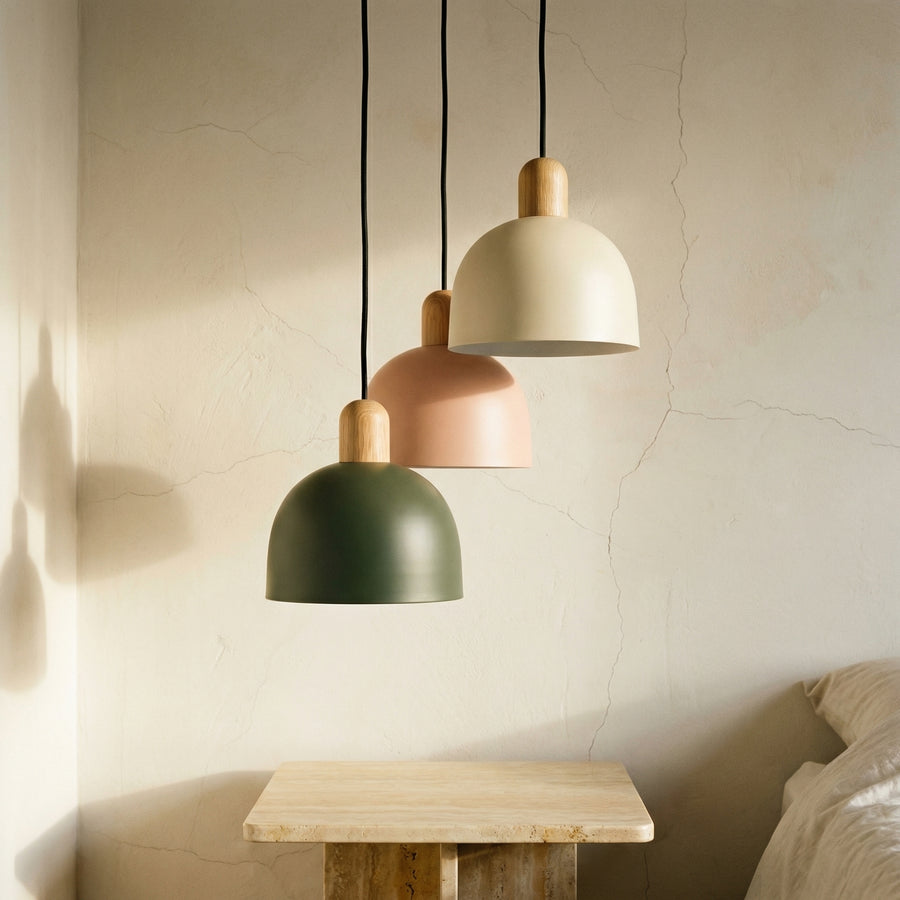 Wooden Pendant Light Nordic Style-Lighting > Pendant Lights-casanuva-casanuva