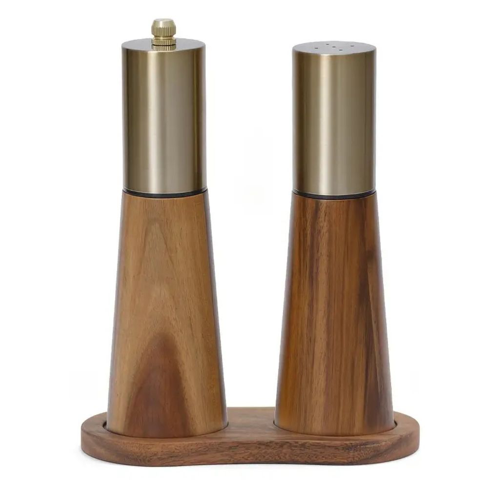 Wooden Pepper Mill Elegant Design for Refined Flavor Experience-Kitchen & Dining > Tableware-casanuva-casanuva