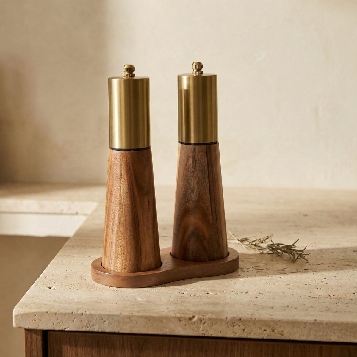 Wooden Pepper Mill Elegant Design for Refined Flavor Experience-Kitchen & Dining > Tableware-casanuva-casanuva
