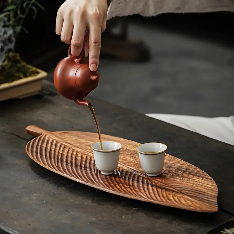 Wooden Serving Bowl Organic Design for Stylish Table Settings-Kitchen & Dining > Tableware-casanuva-casanuva