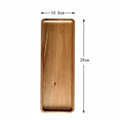 Wooden Tray Handcrafted Natural Design for Coffee Moments-Kitchen & Dining > Tableware-casanuva-Square Large-casanuva