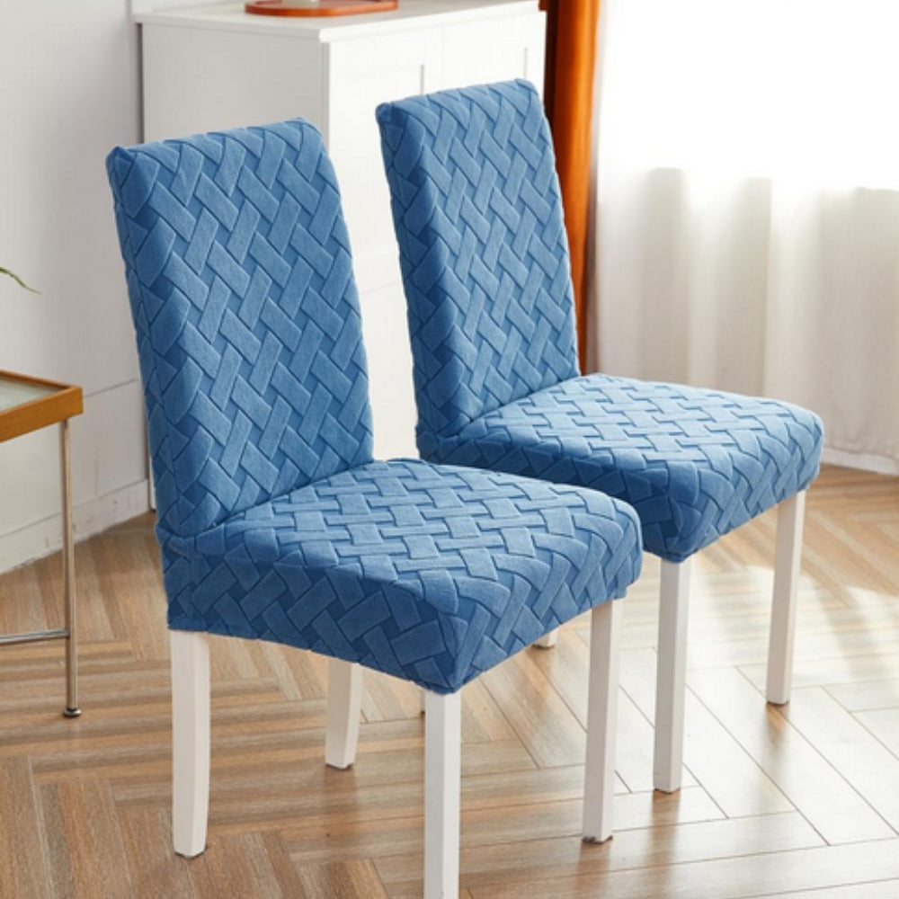 Woven Jacquard Chair Cover Washable Stretch Fabric-Covers & Textiles > Chair Covers-casanuva-casanuva