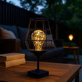 Wrought Iron Table Lamp Rustic Design-Lighting > Table Lamps-casanuva-casanuva