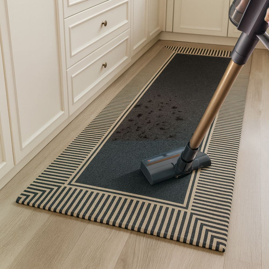 Zebra Stripe Soft Kitchen Runner Mat-Kitchen & Dining > Kitchen Mats-casanuva-casanuva