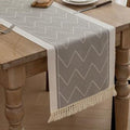 Zigzag Woven Table Runner-Covers & Textiles > Table Runners-casanuva-casanuva